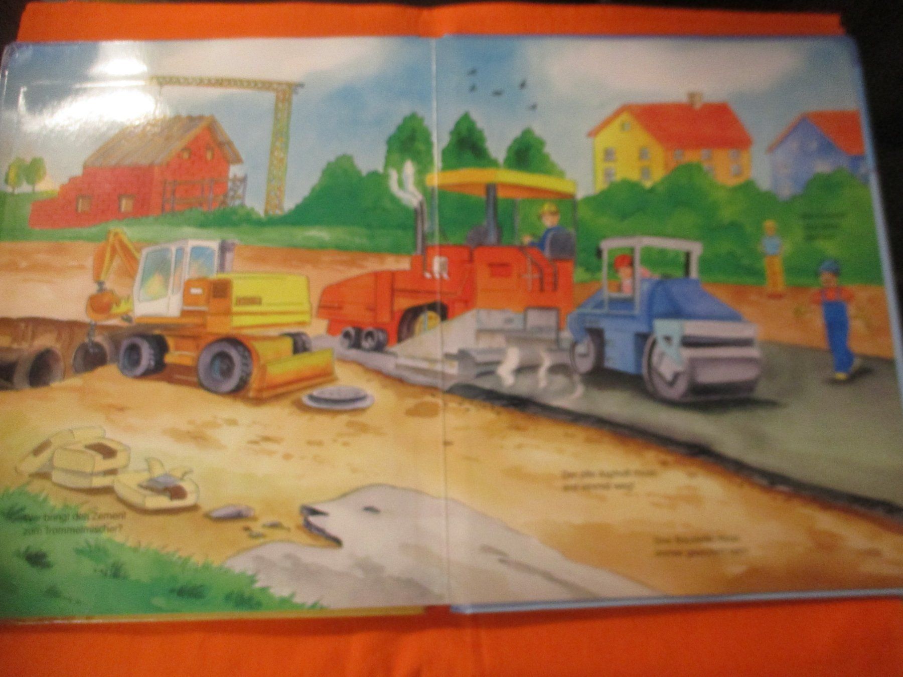 Livres: Magnetbuch Bilderbuch Baustelle – D'occasion à Birsfelden par alles-muss-raus 1