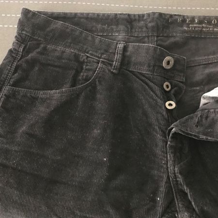 FREE SOUL Cordhose, schwarz, Grösse 33