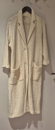 Strick Mantel Damen L, Cremefarben, BETTER THAN GOOD