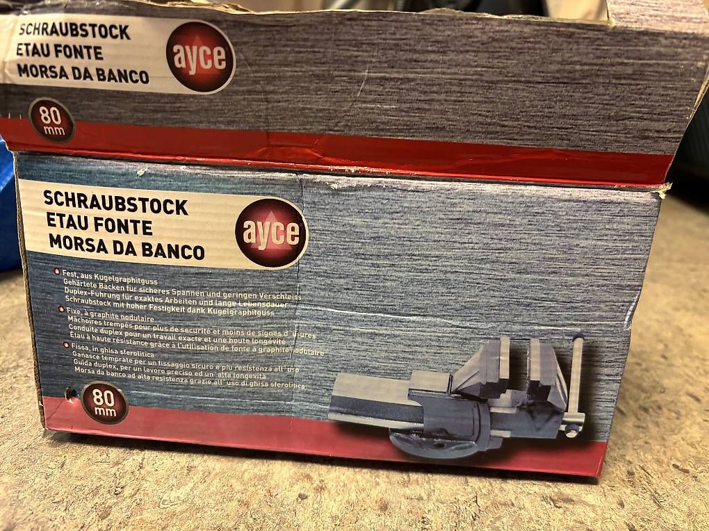 Tutti gli attrezzi: Tisch-Schraubstock 80 mm neu – Usato da Küsnacht ZH venduto da rus_g7dw 1
