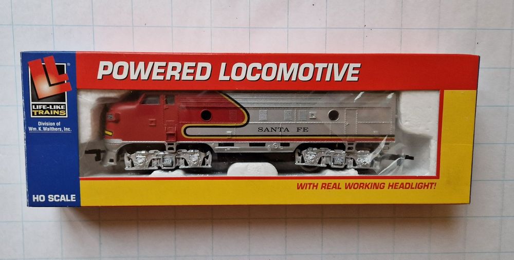 Locomotives Diesel LIFE-LIKE N 7359 – E6A SEABOARD #3016 & #3104 – Échelle N, Digitales (Occasion)