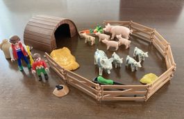 Playmobil Bauernhof Tier Schweine Ferkel Figur Maulwurf Kind