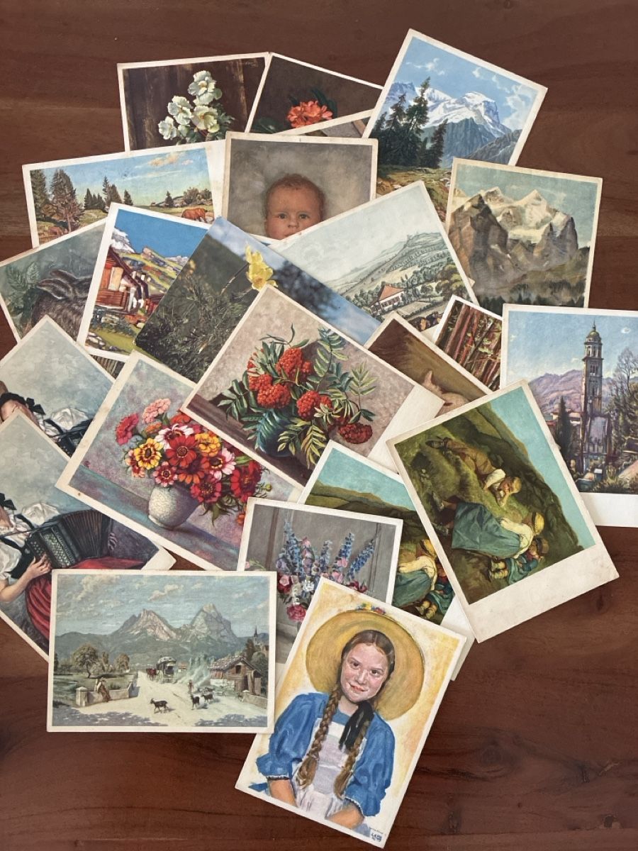 Cartes postales: 45 Ansichtskarten Schweiz von Pro Infirmis – D'occasion à Oftringen par Cla.vD.74
