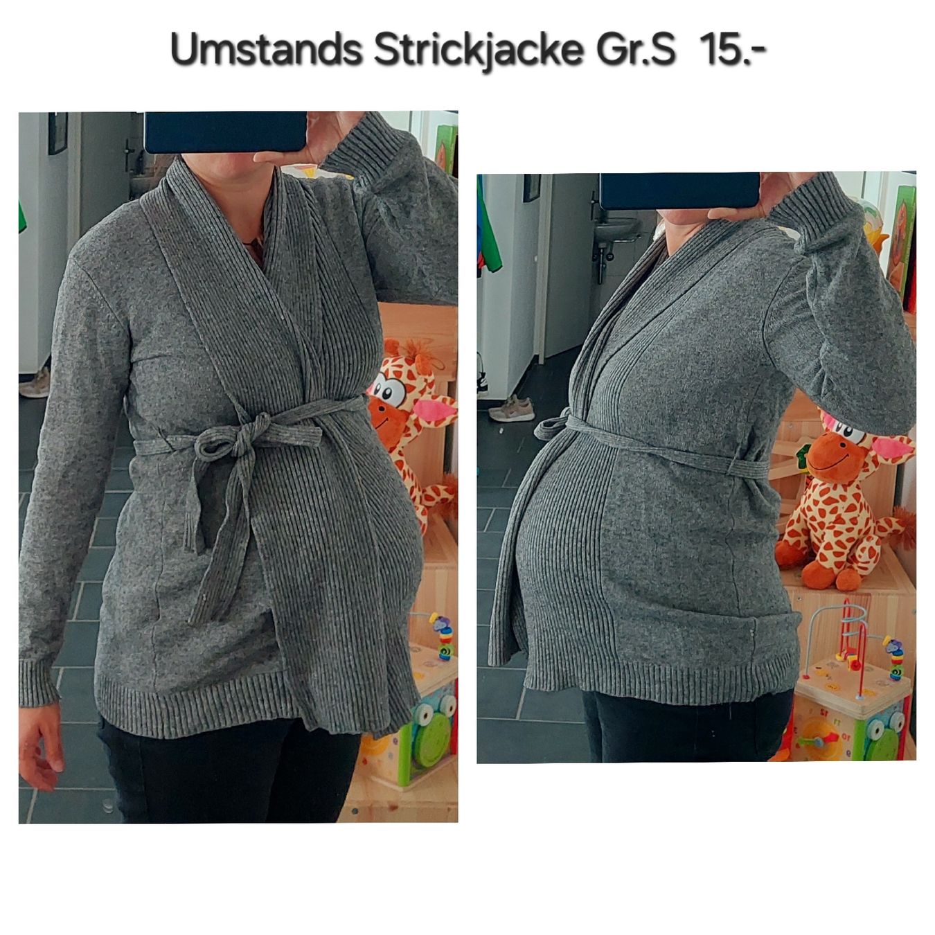 Anna Field Giacche: Umstands Strickjacke – Usato da Frick venduto da nad_28bm