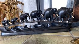 Elefanten Holz Elefant Elephant Figur