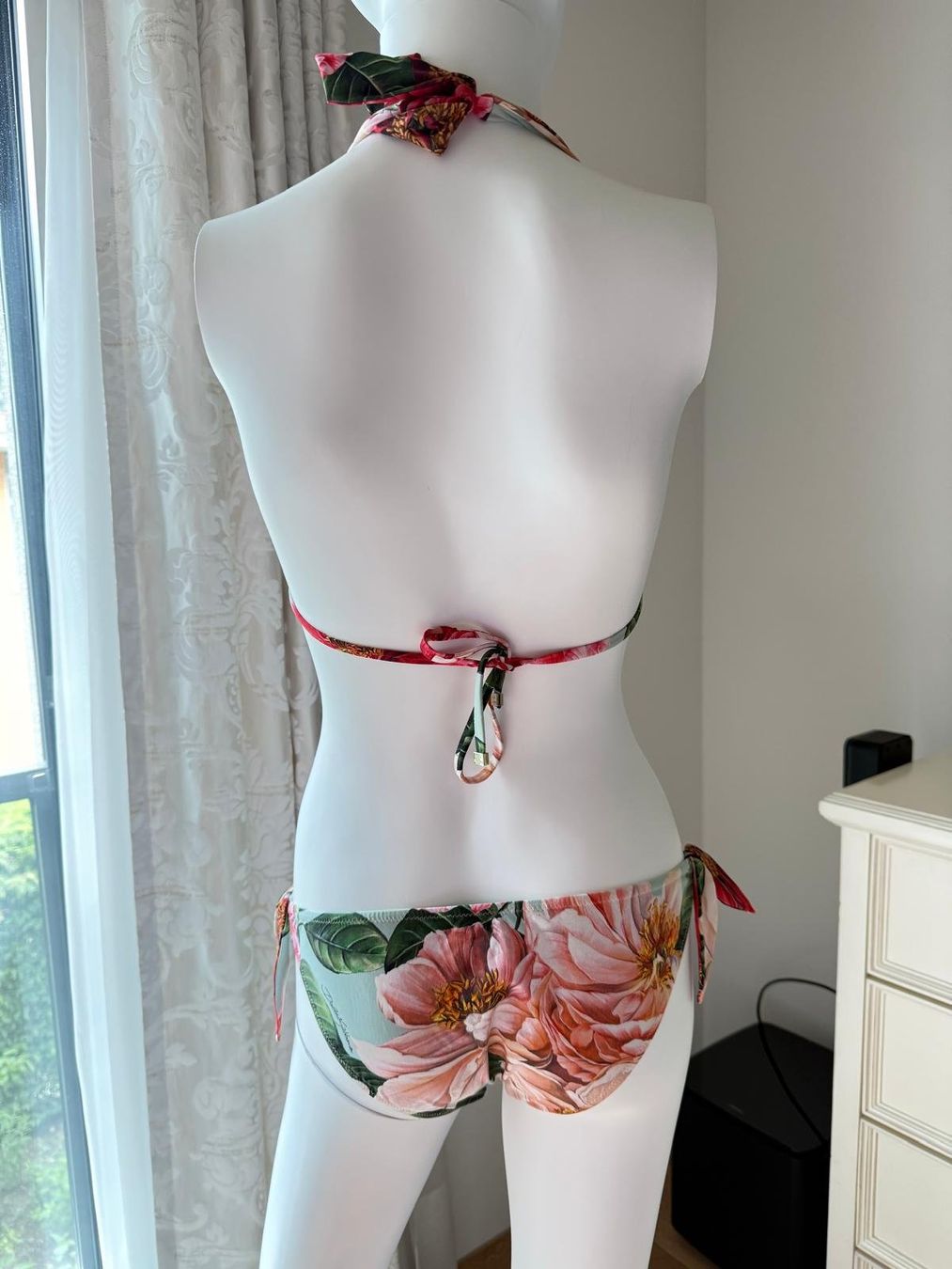 Dolce & Gabbana Costumi da bagno & Bikini: Damen Bikini Dolce & Gabbana Blumenmuster Gr. S – Usato da Oberarth venduto da SSS. 5