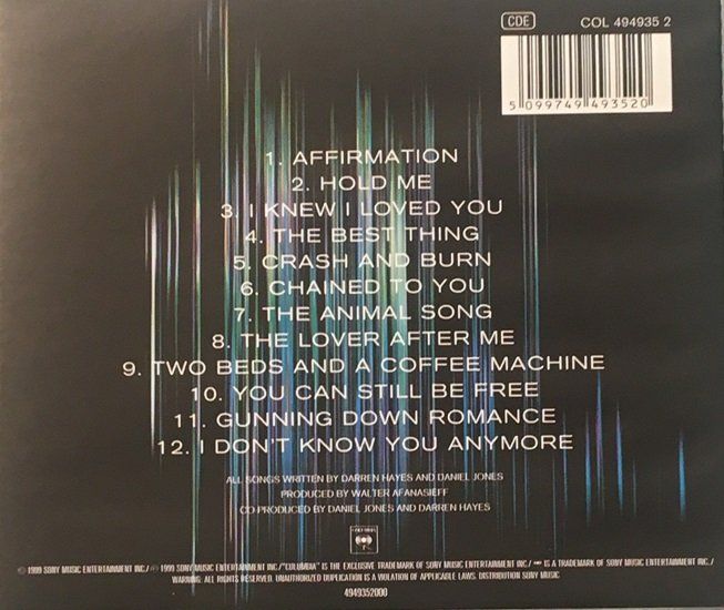 CD: Savage Garden – Affirmation – Usato da Grüningen venduto da azulgris 1