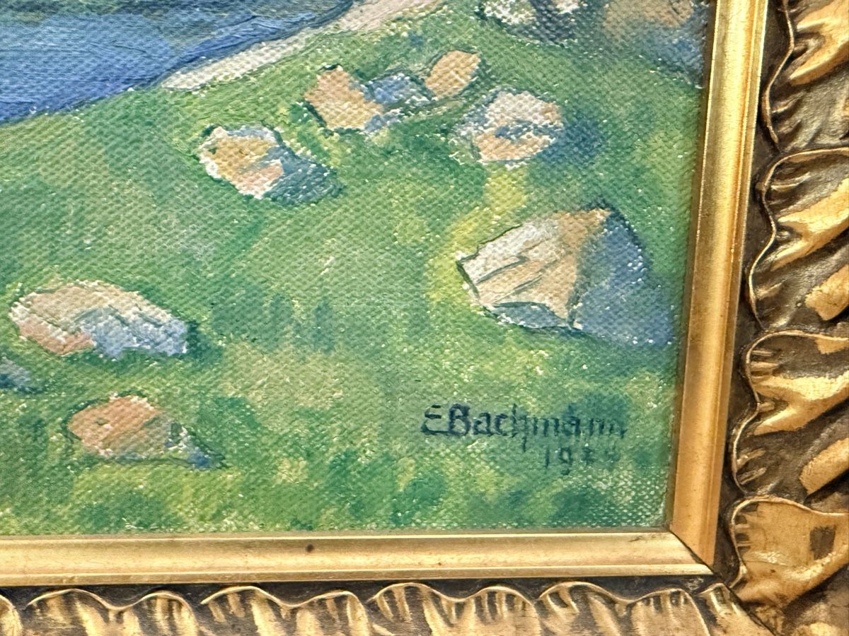 Gemälde: Edwin J. Bachmann Ölgemälde – Gebraucht aus Solothurn von NUVICO 1