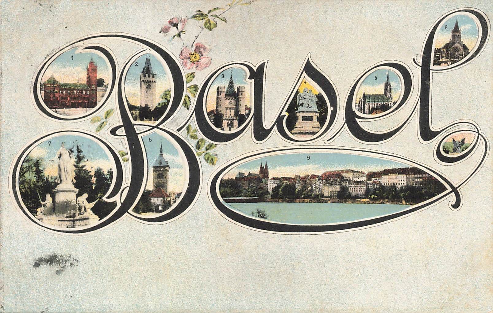 Cartes postales: Basel litho – D'occasion à Biasca par Blenio71