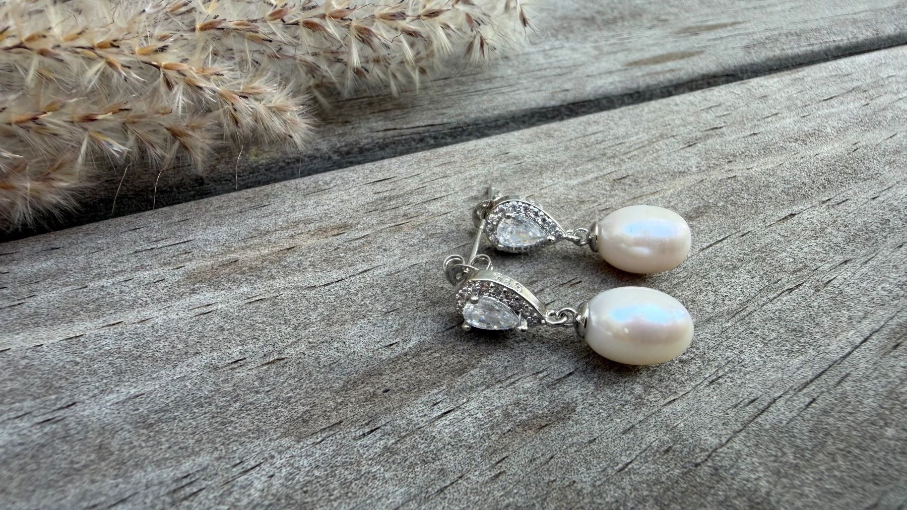 Orecchini pendenti & Orecchini a lobo: Wunderschöne 925 Silber Süsswasserperlen-Ohrringe – Nuovo e nell'imballaggio originale da Rombach venduto da Ivreajewels 4