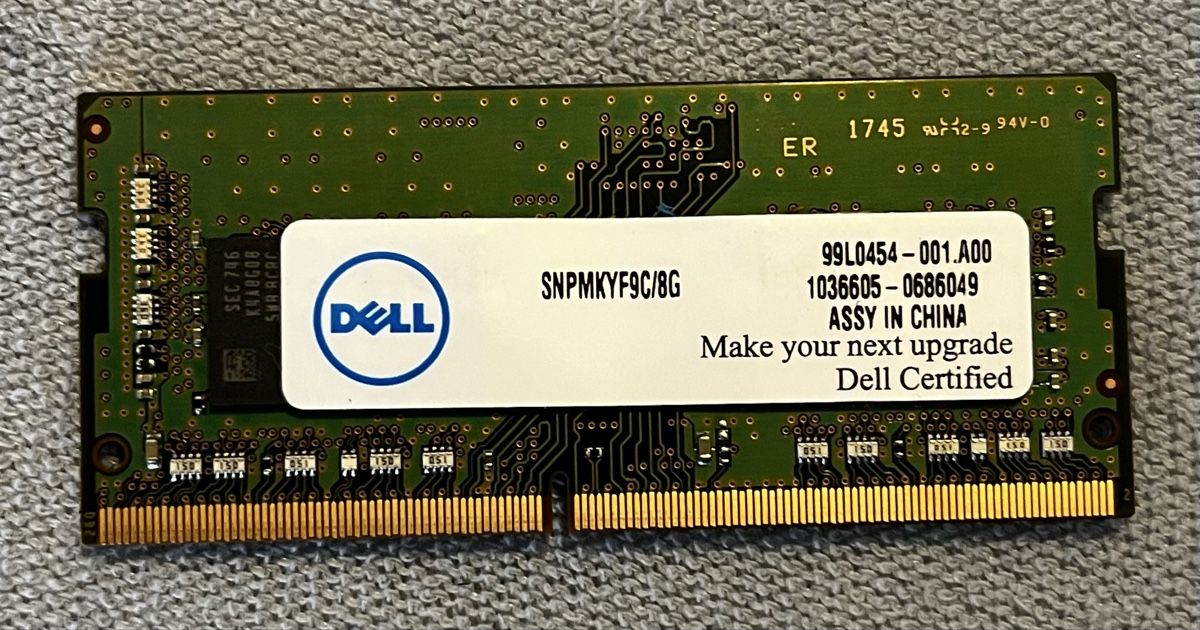 Samsung Memoria / RAM: M471A1K43BB1-CRC 8GB DDR4 RAM – Usato da Brugg AG venduto da Nicolasticot
