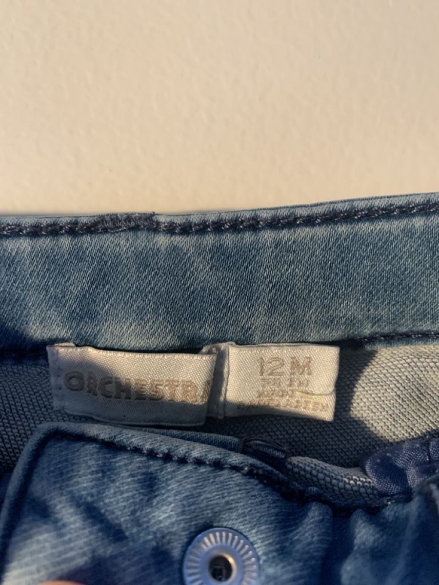 Pantaloni: Joli Jeans à fleurs Orchestra 74 – Usato da Cartigny venduto da l.luckuit 2