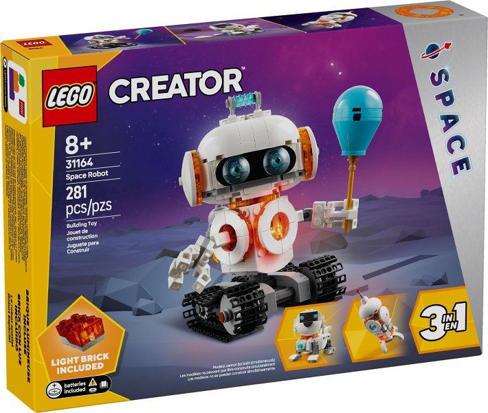 Lego Kit di costruzioni: LEGO Creator 31164 Space Robot – Nuovo e nell'imballaggio originale da Basadingen venduto da tot_59zf