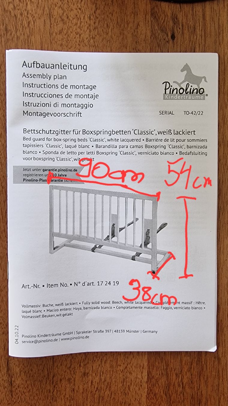 Pinolino Gitter & Roste: Kinderschutzgitter – Neu und originalverpackt aus Spreitenbach von Chnodi 2
