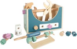 Boîte à outils 2 en 1 "Nordic" en bois ( NEUF )