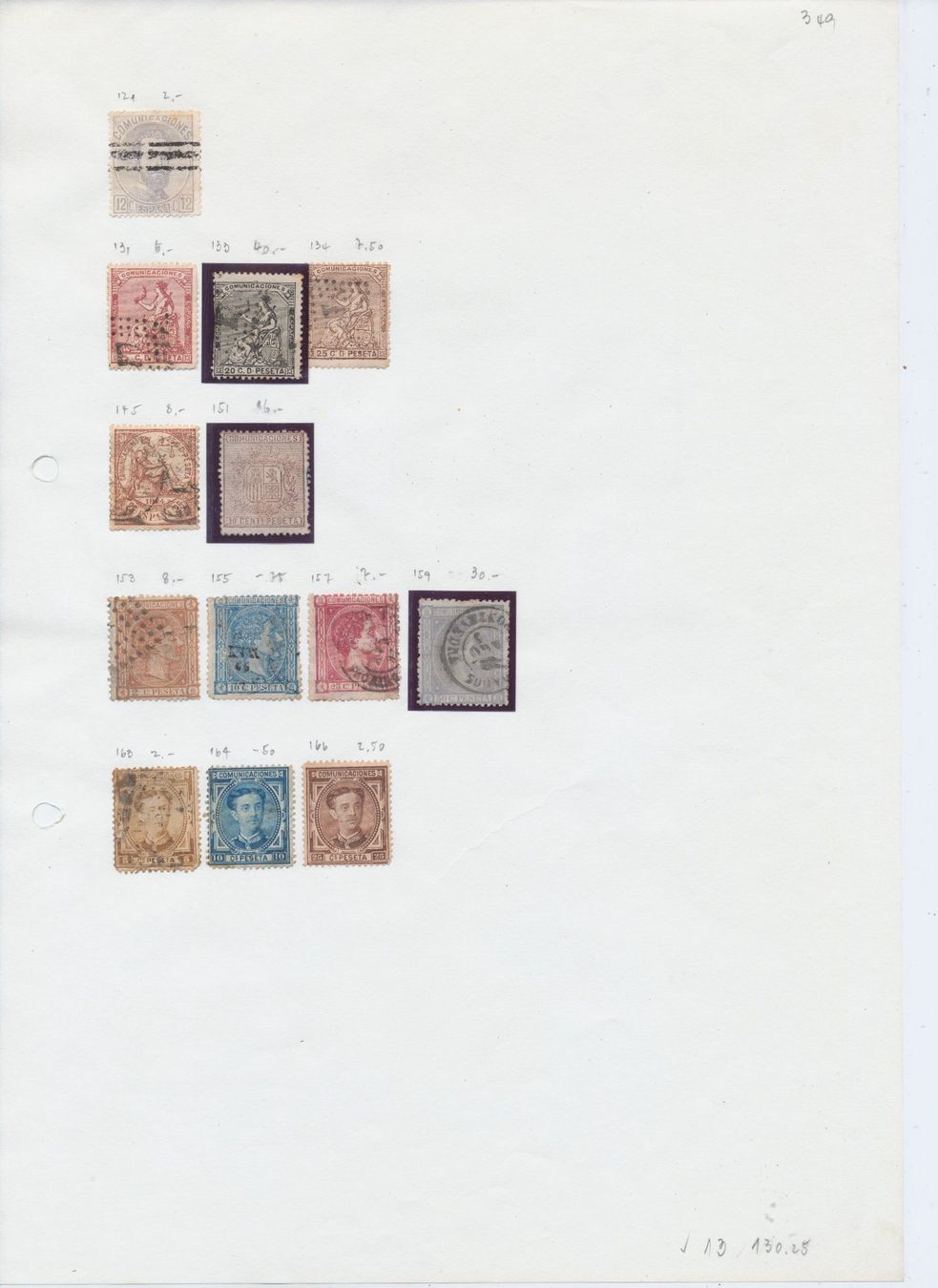 Tutti i francobolli: Spanien, Interessantes Lot – Usato da Winterthur venduto da Zupogeru