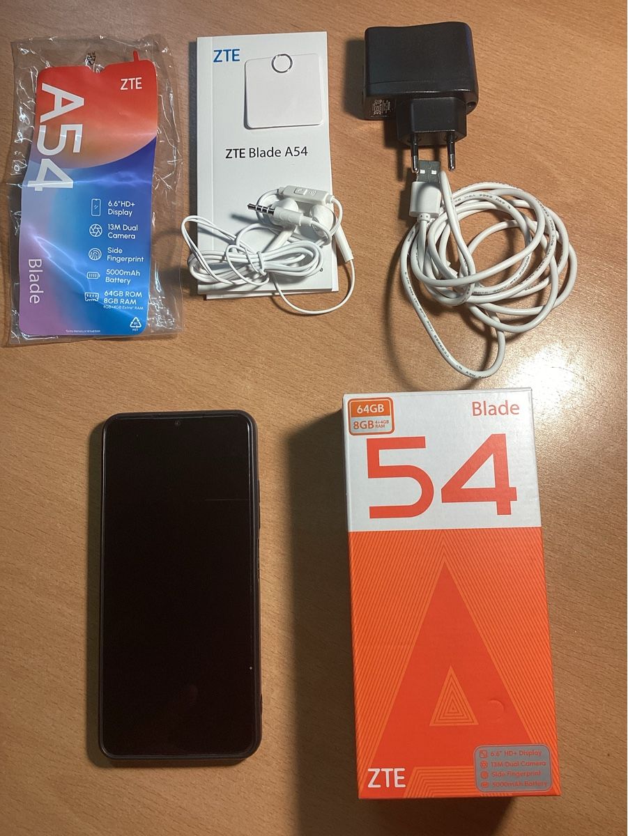 ZTE Telefoni cellulari / Smartphones: ZTE A54 Blade – Usato da Zuzwil SG venduto da lak_x6f2 1