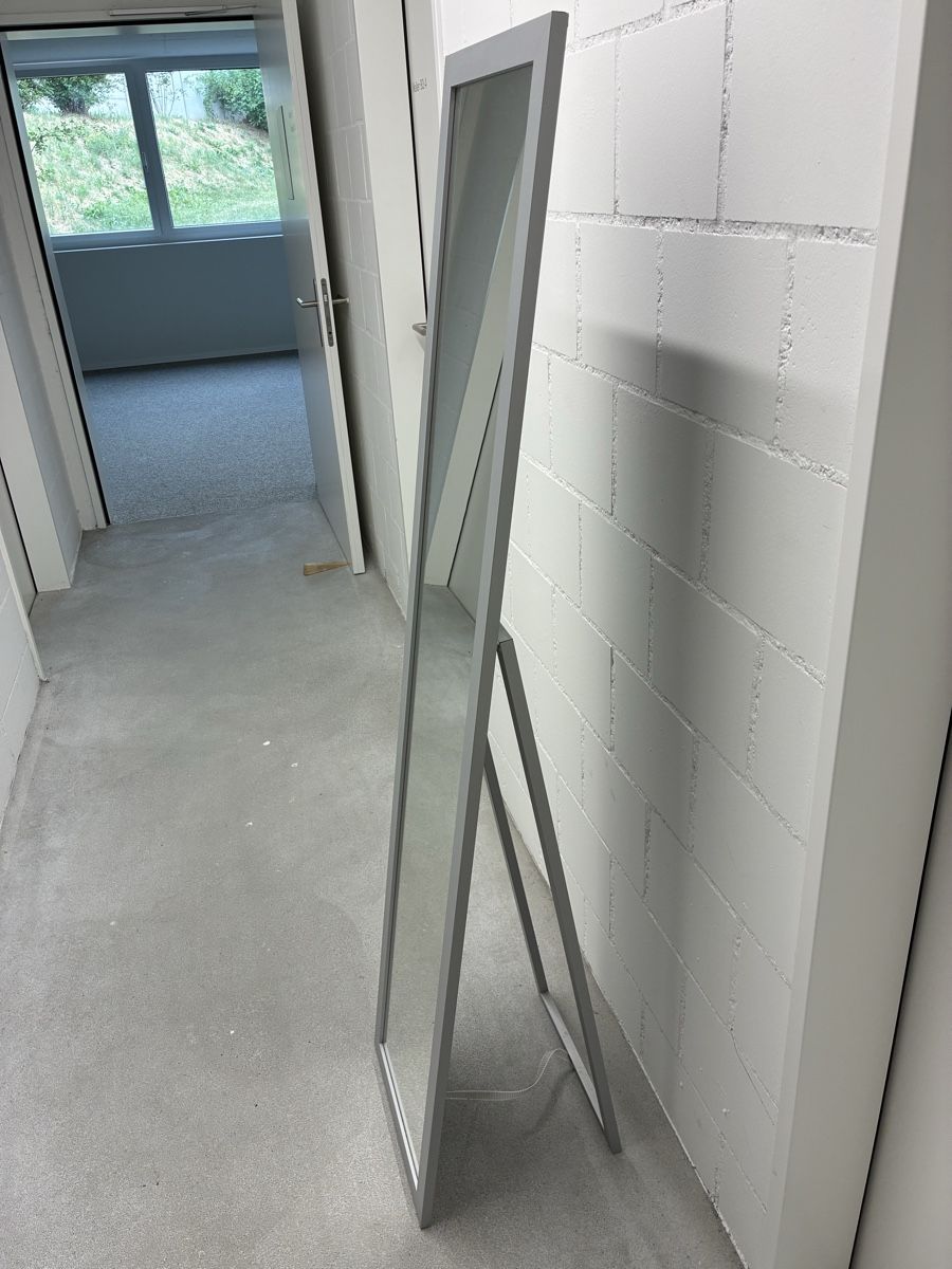 Specchi: Standspiegel grau Metall – Usato da Seengen venduto da FDN8510 1
