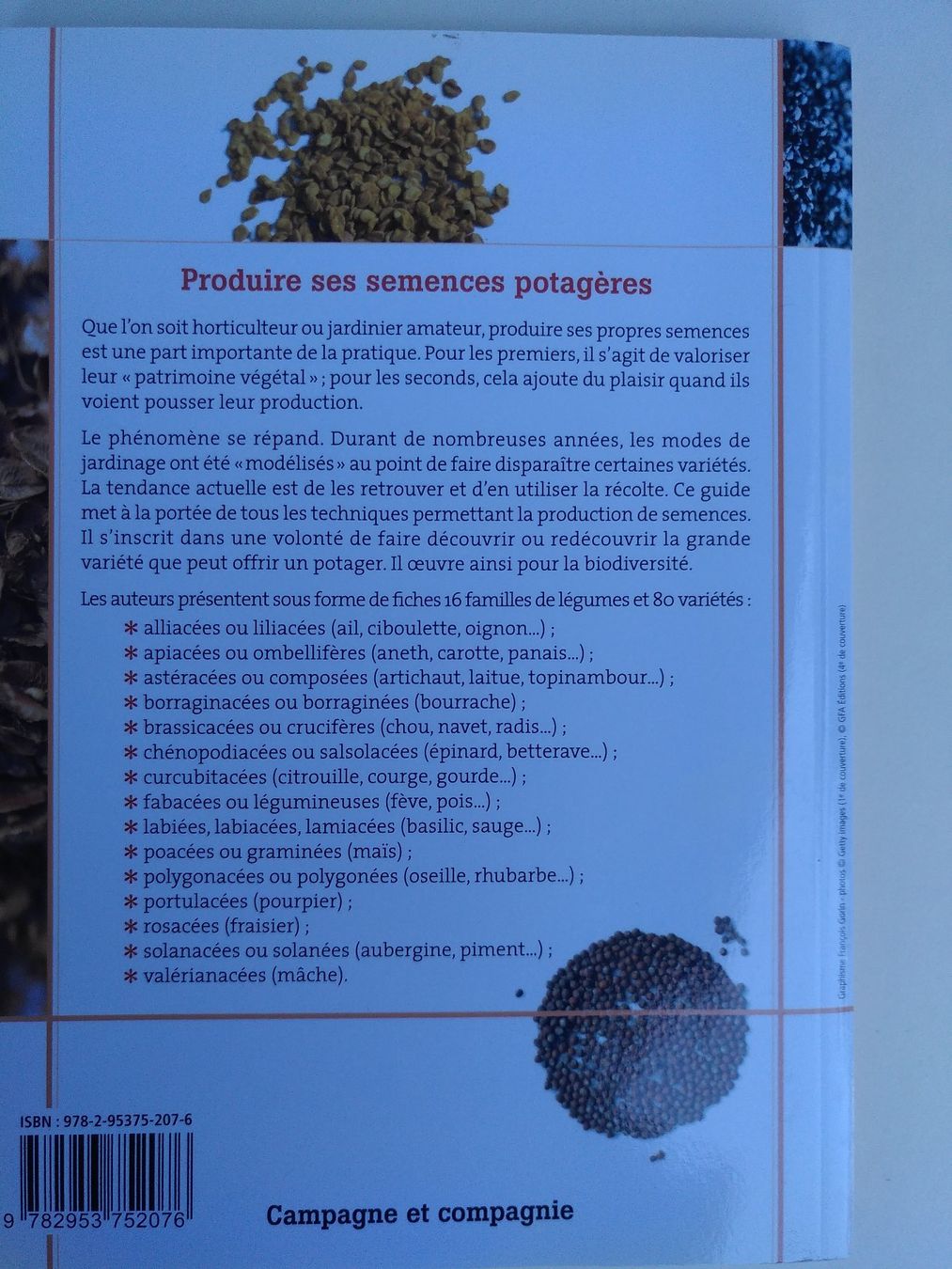 Libri: Produire ses semences potagères – Nuovo (secondo la descrizione) da Le Grand-Saconnex venduto da Lanine01 1