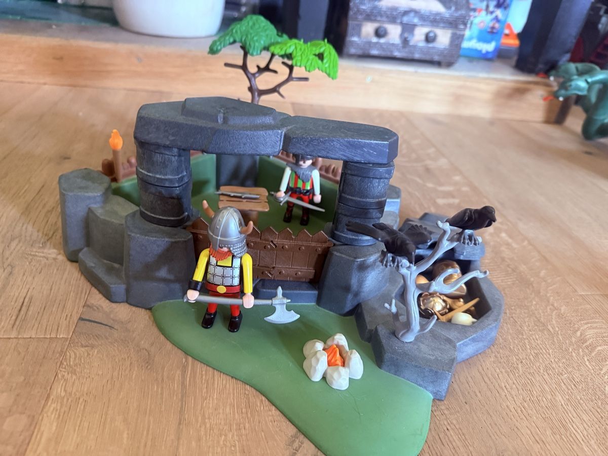 Playmobil Giocattoli: Playmobil Wikinger Dorf mit Schatz – Usato da Schmitten FR venduto da Putschomo 2