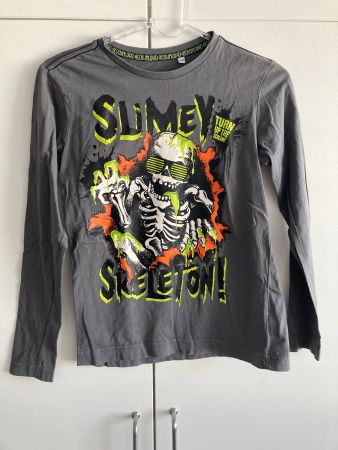 T-Shirt Langarm Skelet Gr. 146