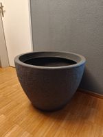 Pflanztopf geli Stone Kunststoff Ø 60 cm H 45 cm grau