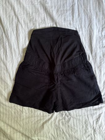 Mama female pregnancy summer linen shorts H&M S