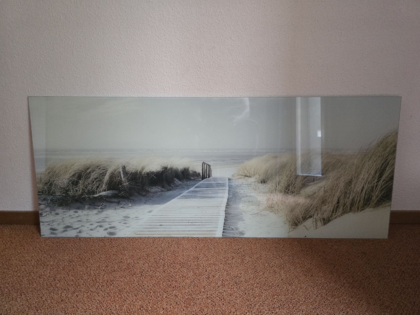 Poster & Bilder: Glasbild Seeblick III GLA392 125x50 cm – Neu (gemäss Beschreibung) aus Berikon von Airxonic 1