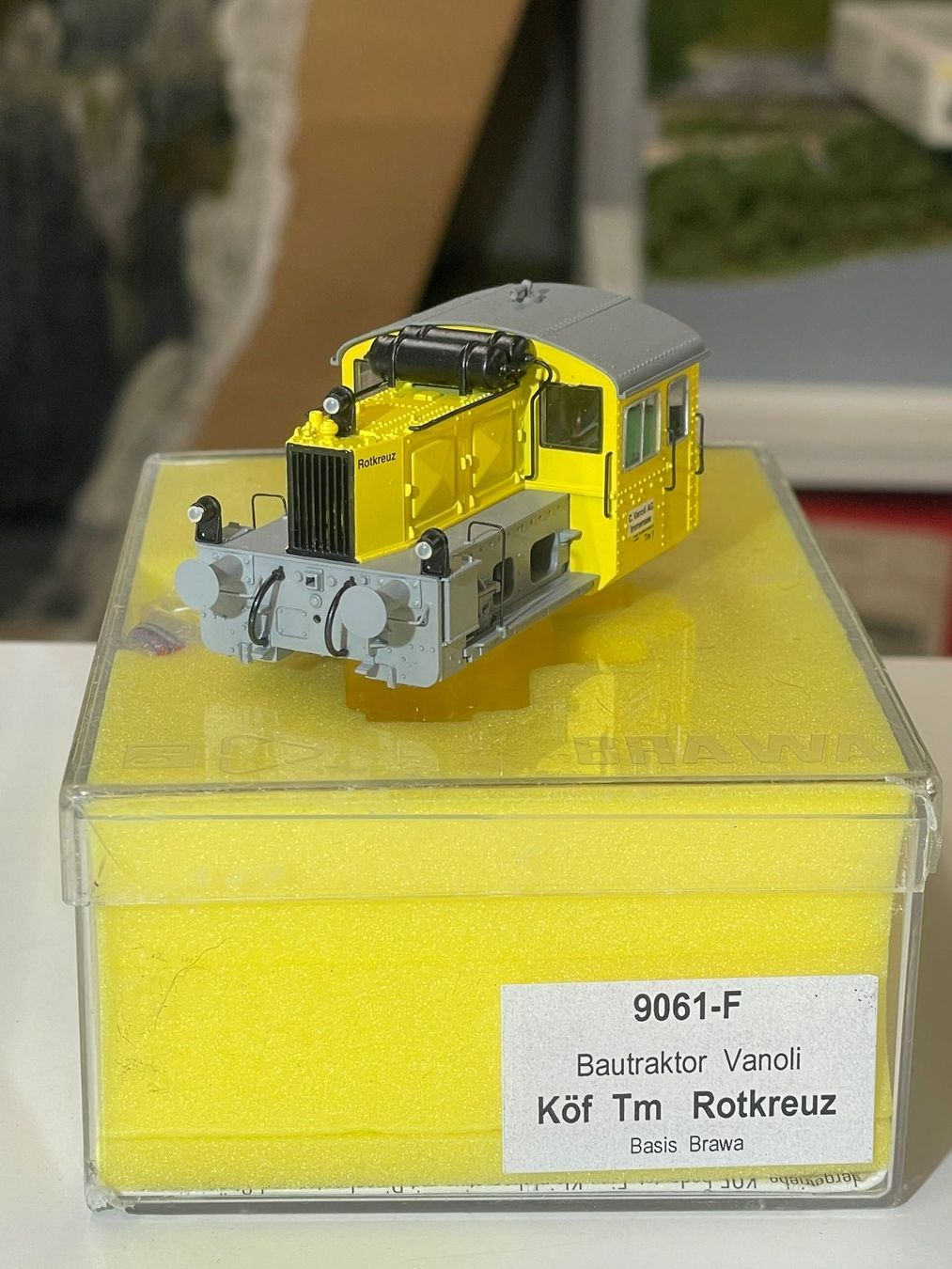 Born Modellini di ferrovie: Born / Brawa Vanoli Rotkreuz – Nuovo e nell'imballaggio originale da Krummenau venduto da ferrotech 4
