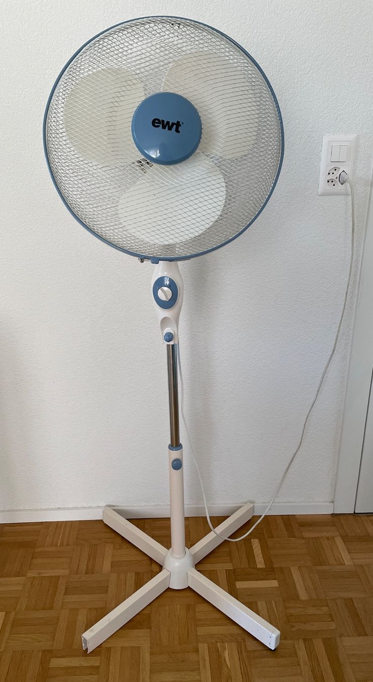 Ventilatori: Standventilator ewt weiss, 3 Stufen – Usato da Gümligen venduto da soleil149 1