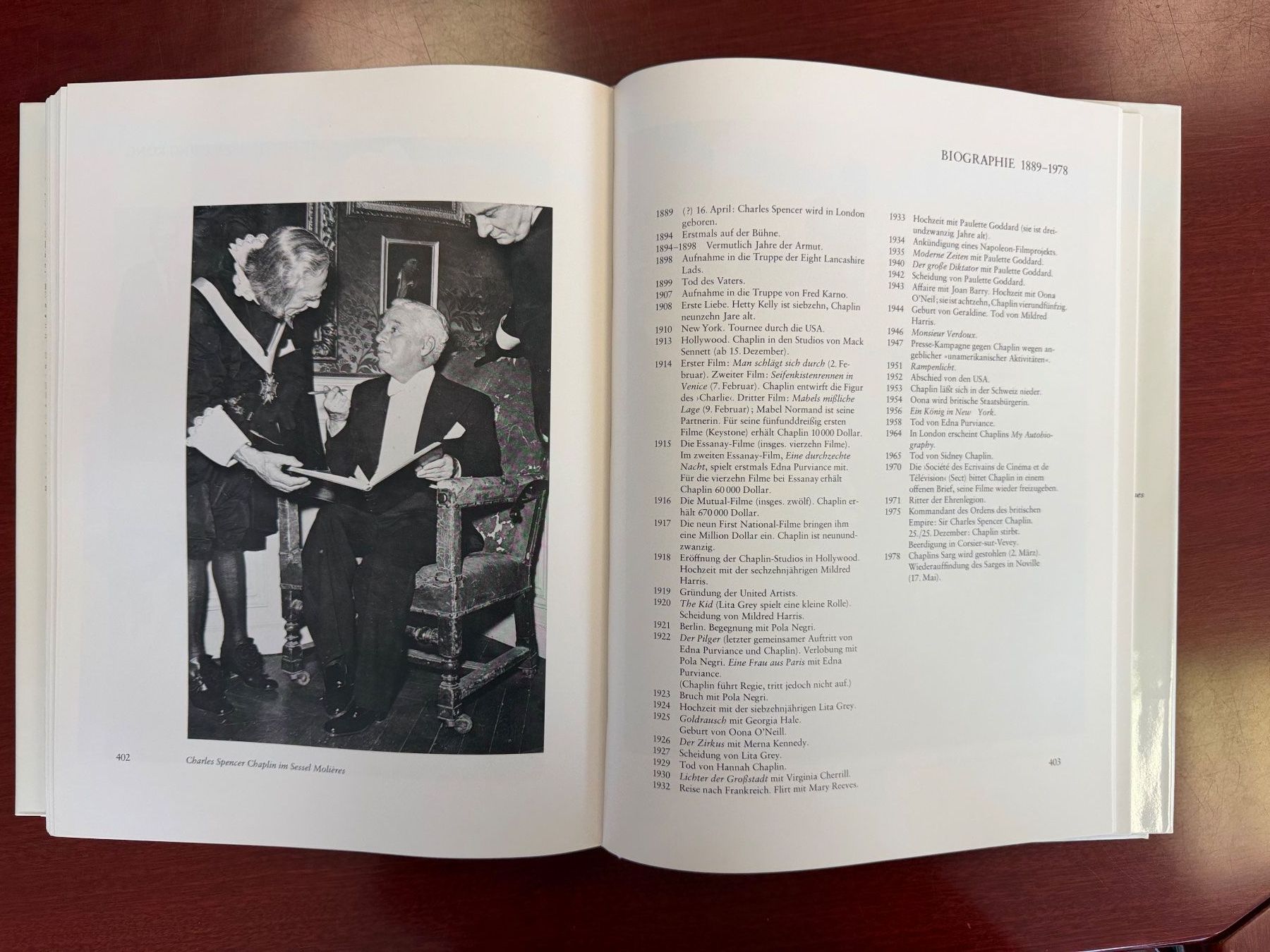 Libri: Das grosse Charlie Chaplin Buch – Usato da Jona venduto da RolfKnie01 4