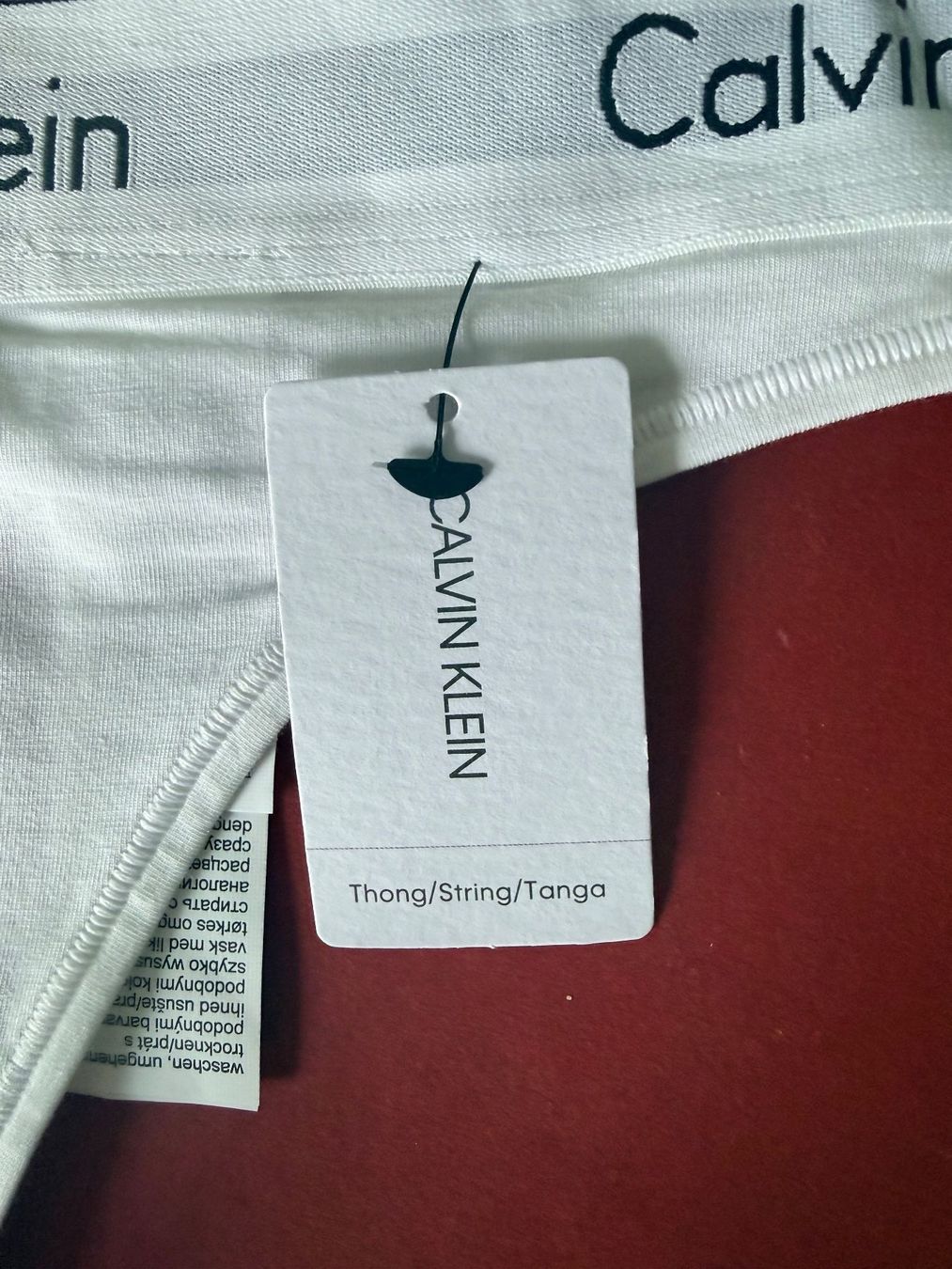 Calvin Klein Altra biancheria intima: String, CALVIN KLEIN, Grösse S, 3 Stück in Weiss – Nuovo e nell'imballaggio originale da Rudolfstetten venduto da gst_g7xl 4