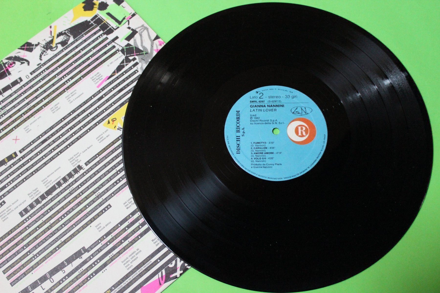 Schallplatten: Gianna Nannini - Latin Lover LP 1982 – Gebraucht aus Tübach von JamesStone 4