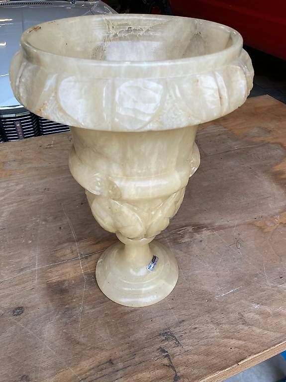 Vasi & Recipienti: Spanische Alabastervase Alabastro Herma – Usato da Liesberg Dorf venduto da Country1 6