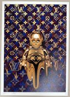 Death: Vuitton Chanel Star Wars Robot, POP, signiert 23/100