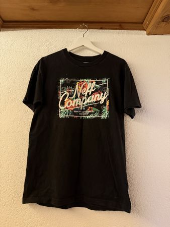 T-Shirt Neff Company schwarz mit Print Grösse M gebraucht