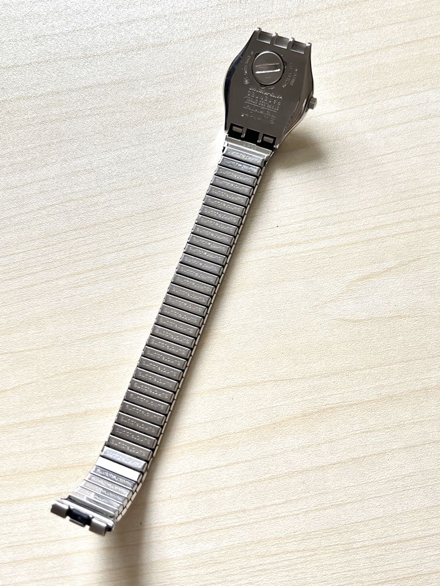 Swatch Uhren: Swatch Uhr Silber Metall Armband  – Gebraucht aus Grenchen von chththl 7