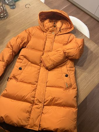 Woolrich Daunenjacke, orange, Gr. XS