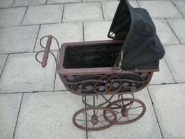 Antik Puppenwagen für Sammler oder als Dekoration