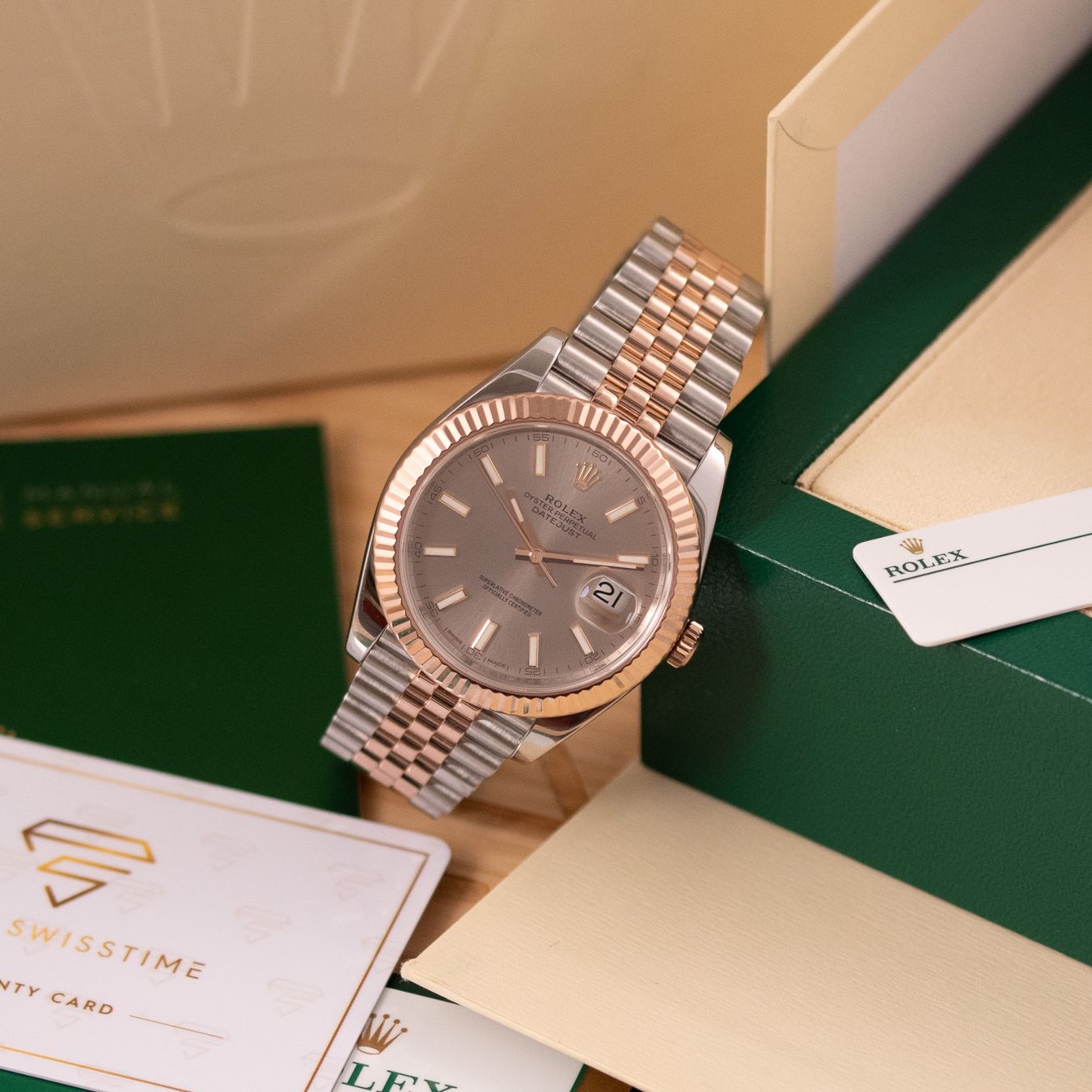 Rolex Orologi: Rolex Datejust 41 / 126331 / 2018/ Full Set / Serv'26 – Usato da Luzern venduto da PrimeSwissTime 2