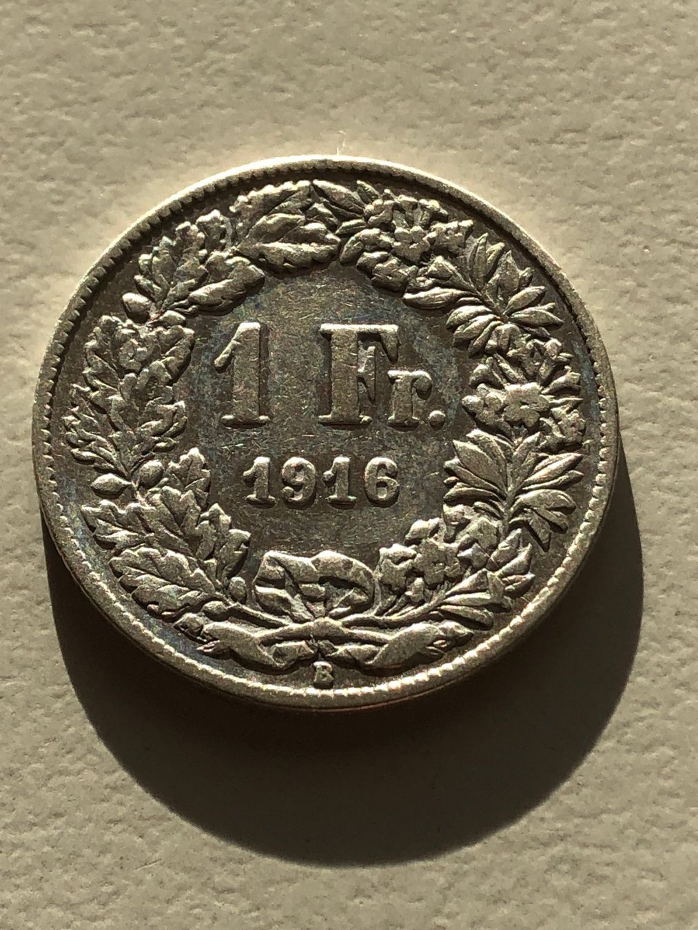 Tutti le monete: 1 Fr. 1916 – Usato da Schötz venduto da Odpa