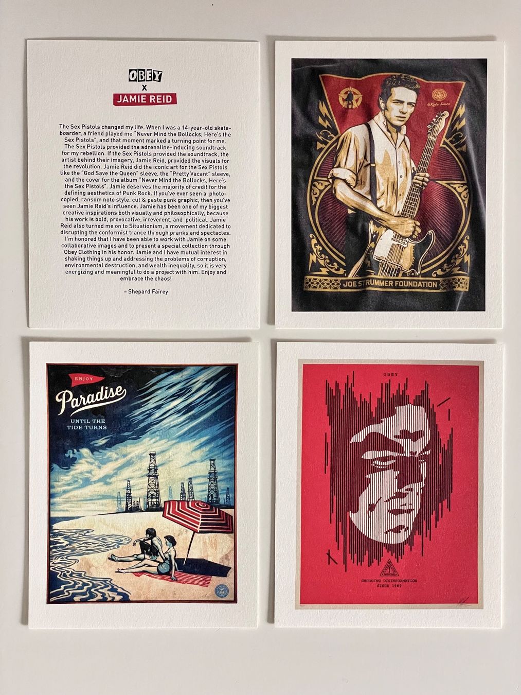 Foto & Immagini: OBEY / Shepard Fairey Drücke – Nuovo (secondo la descrizione) da Zurich venduto da a-z 2