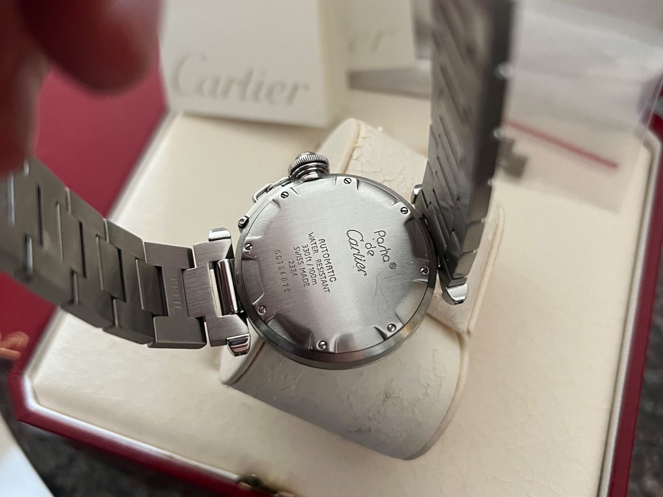 Cartier Uhren: Cartier Pasha C Automatic - White Dial / Ref: W31015M7 – Gebraucht aus Derendingen von MDPshopandmore 7
