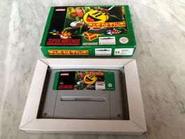 PAC IN TIME SPIEL FÜR SUPER NINTENDO IN ORIGINALSCHACHTEL