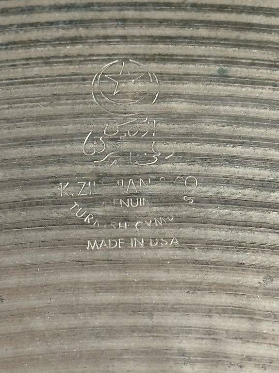 Zildjian Strumenti musicali: Zildjian K Heavy Ride – Usato da Balgach venduto da Psalty 2