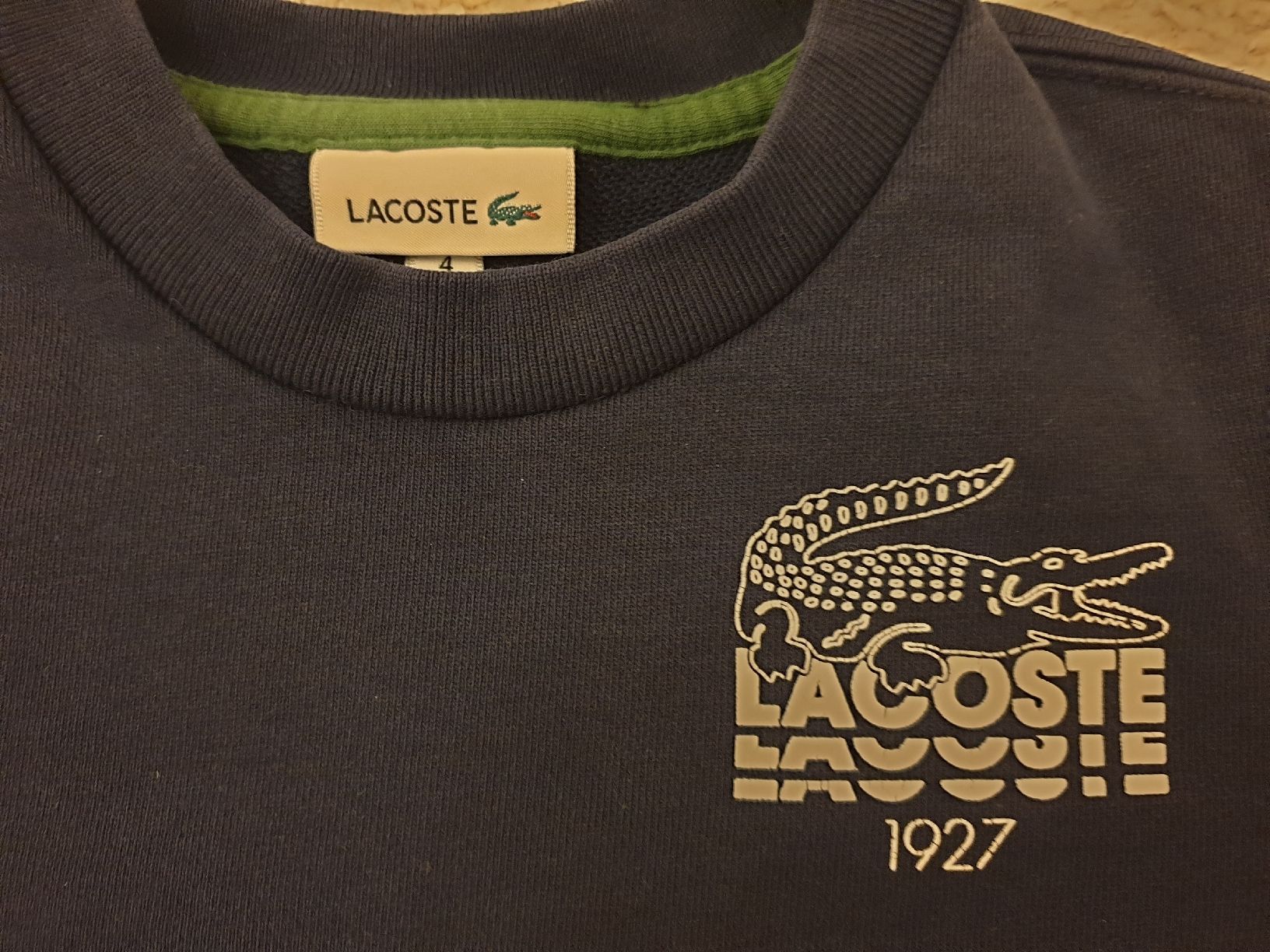 Lacoste Maglioni & Felpe: Pull Lacoste garçon 104cm/ 4ans, coton, navy, très bon état – Usato da Neuchâtel venduto da Verenas12 1