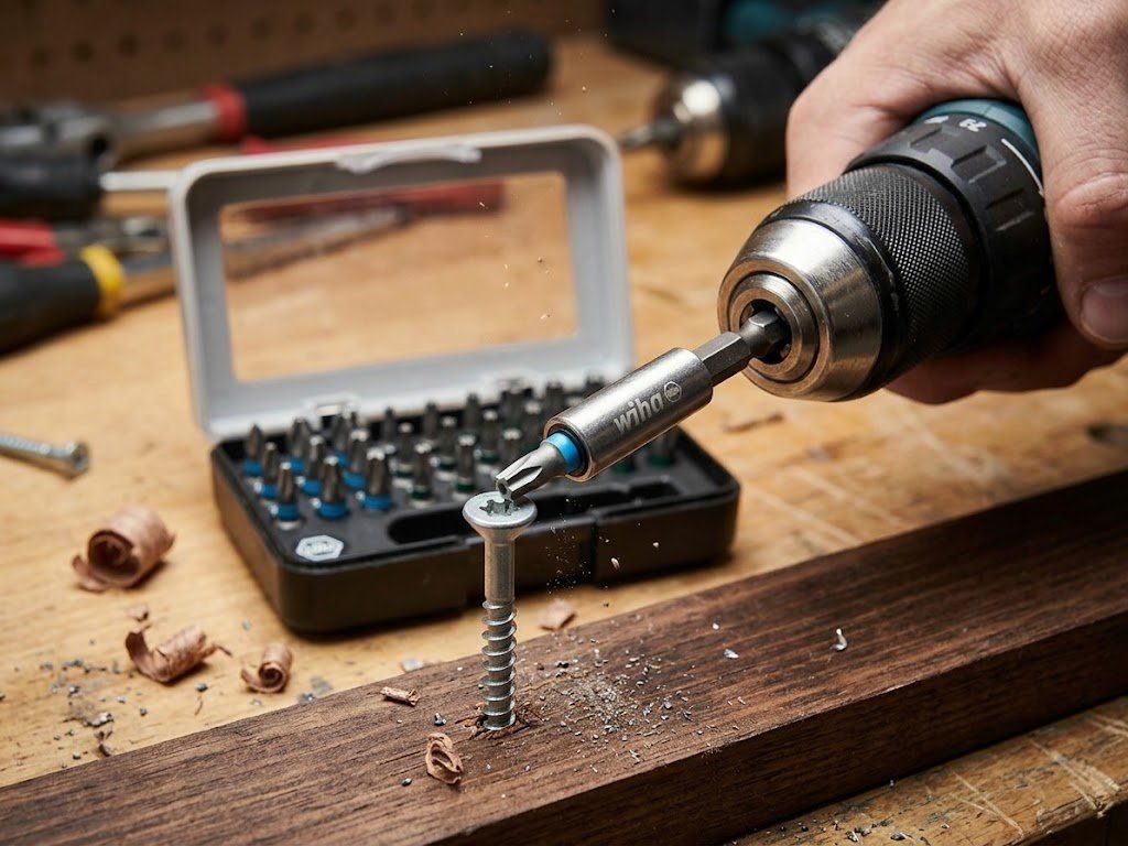 Wiha Tutti gli attrezzi: Wiha Bit-Satz + Bithalter, 32-tlg. – Nuovo e nell'imballaggio originale da Jegenstorf venduto da Bracher_Shop 7