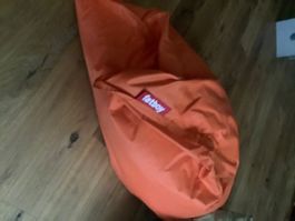 Fatboy Sitzsack Lounge Sessel orange /beige