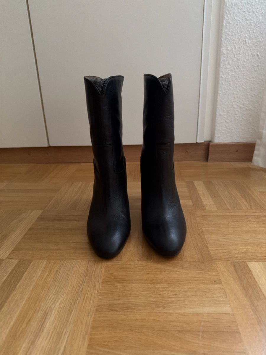 Ba&Sh Scarpe da donna: Ba&sh boots new, black leather 36 – Nuovo e nell'imballaggio originale da Chêne-Bourg venduto da gbe_wks9
