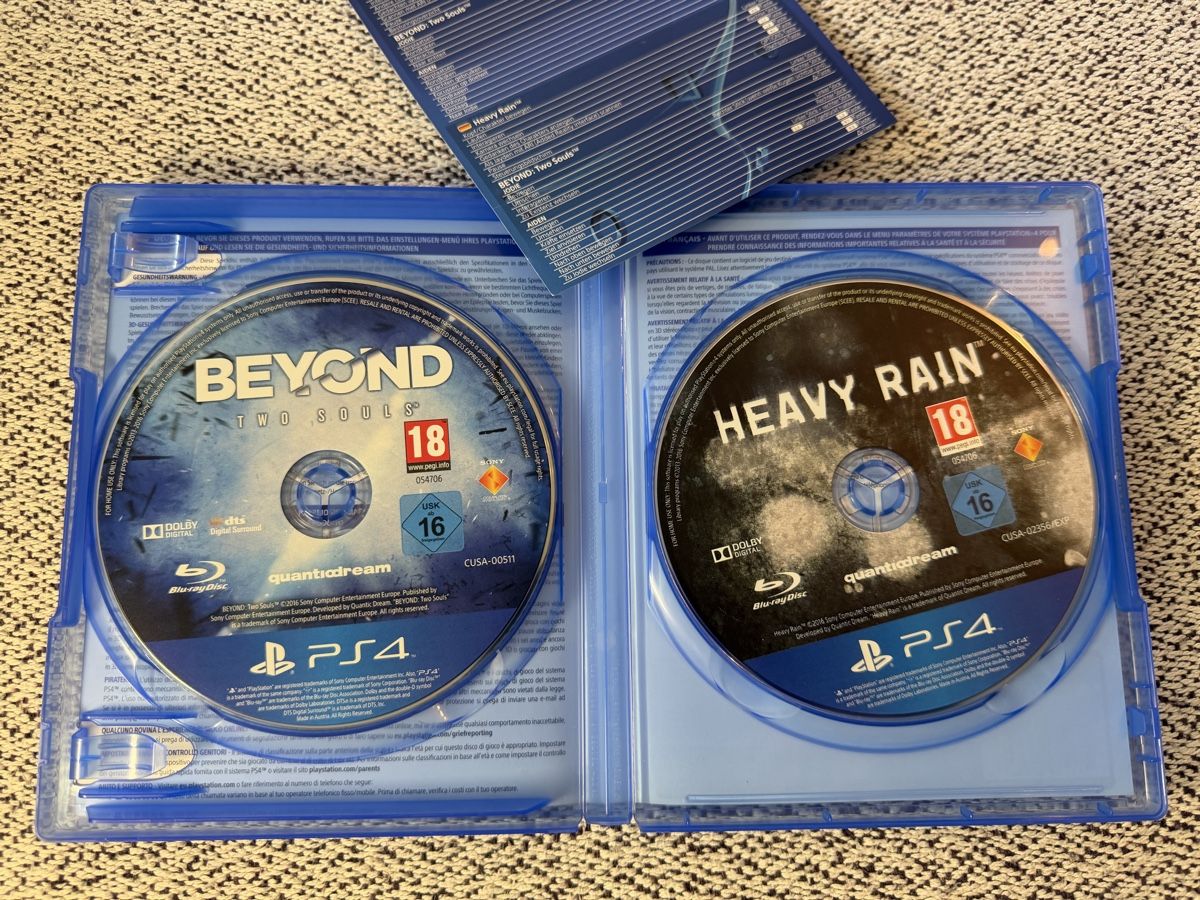Giochi: Heavy Rain & Beyond: Two Souls Collection PS4 Spiel – Usato da Rombach venduto da vir_2dsd 1